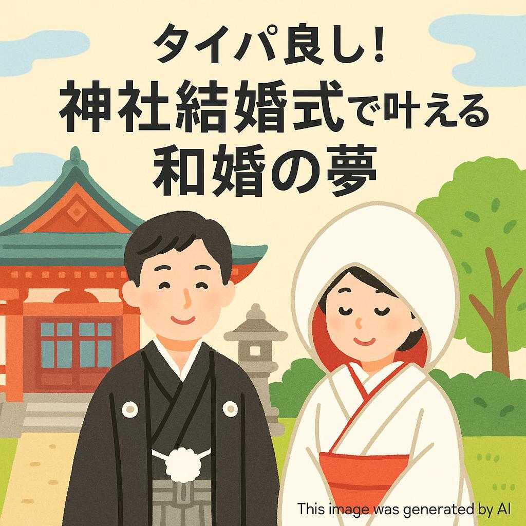 タイパ良し！神社結婚式で叶える和婚の夢