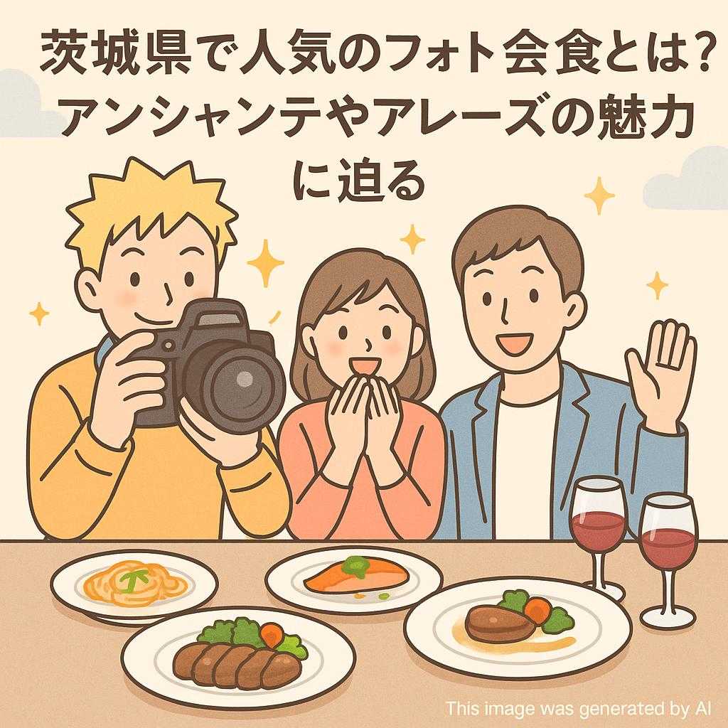 茨城県で人気のフォト会食とは？アンシャンテやアレーズの魅力に迫る