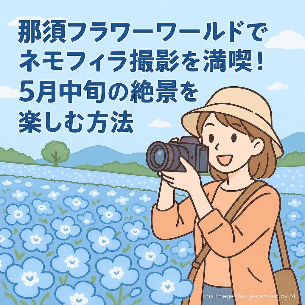 那須フラワーワールドでネモフィラ撮影を満喫！５月中旬の絶景を楽しむ方法