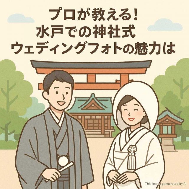 プロが教える！水戸での神社式ウェディングフォトの魅力とは