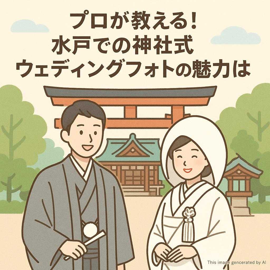 プロが教える！水戸での神社式ウェディングフォトの魅力とは