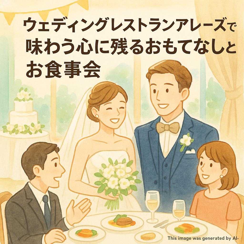 ウェディングレストランアレーズで味わう心に残るおもてなしとお食事会