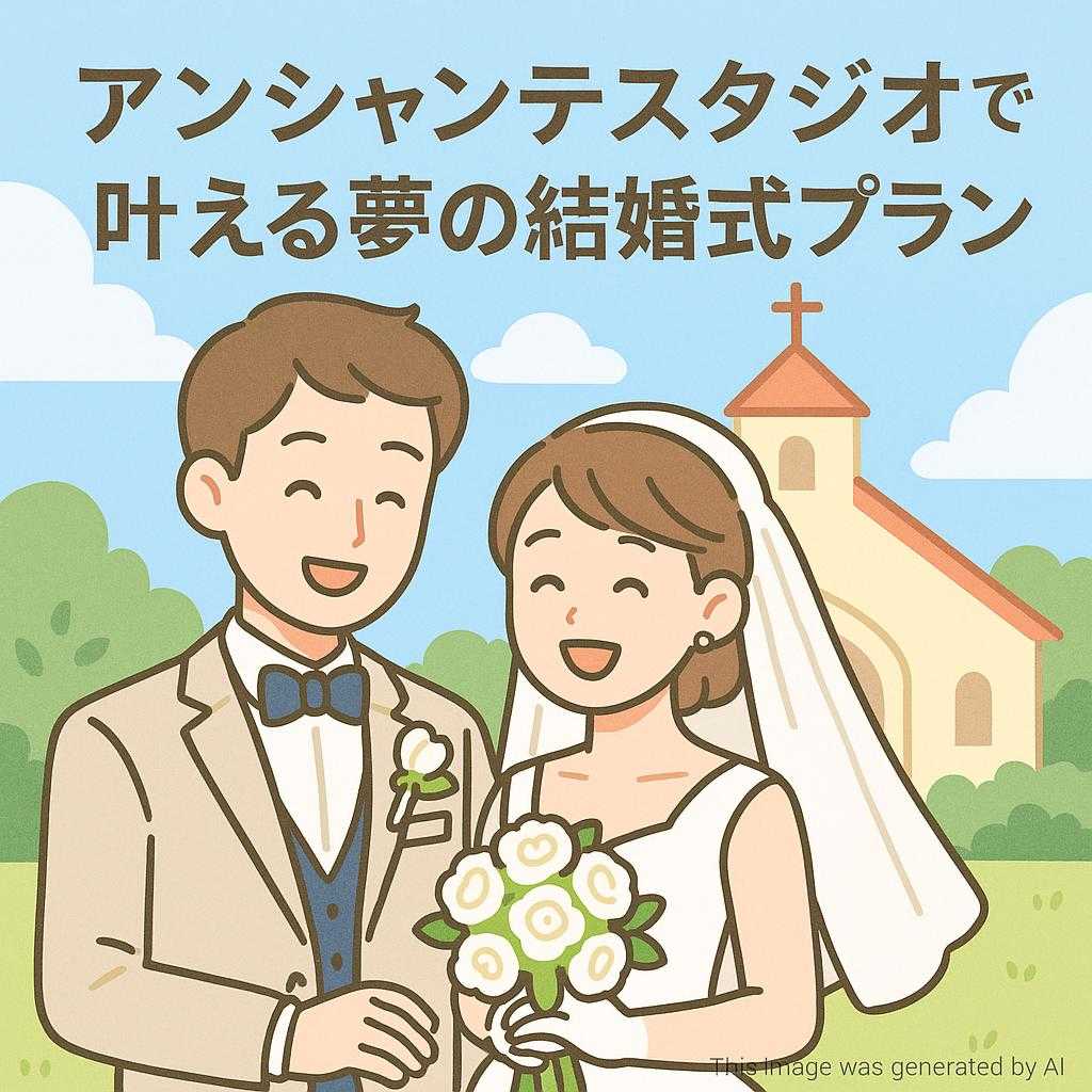 アンシャンテスタジオで叶える夢の結婚式プラン