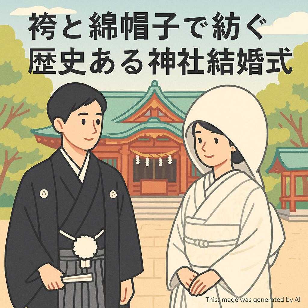 袴と綿帽子で紡ぐ歴史ある神社結婚式