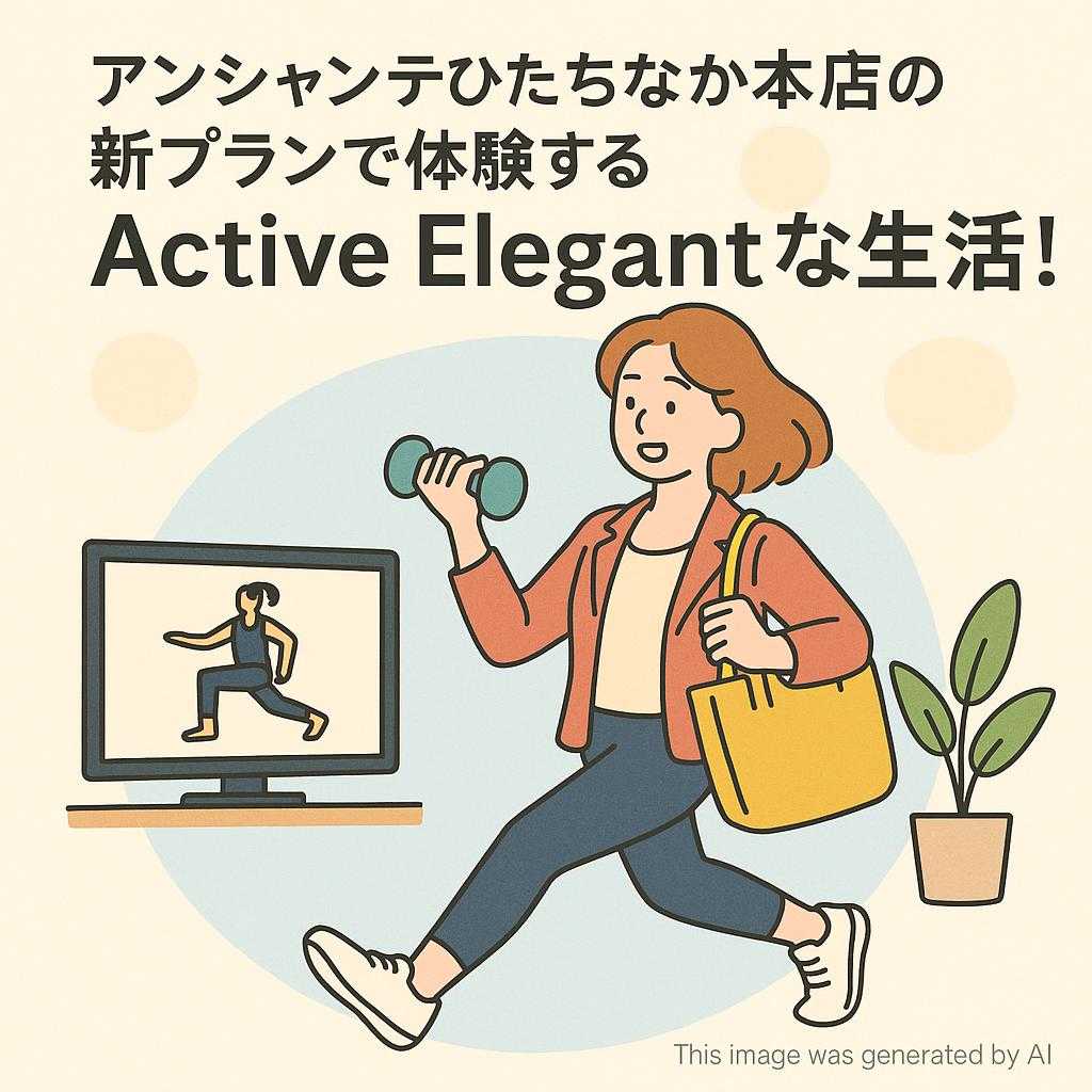 アンシャンテひたちなか本店の新プランで体験するActive Elegantな生活!