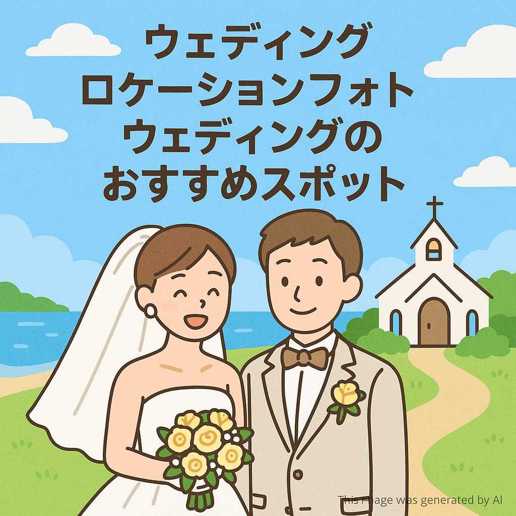 ウェディングロケーションフォトウェディングのおすすめスポット