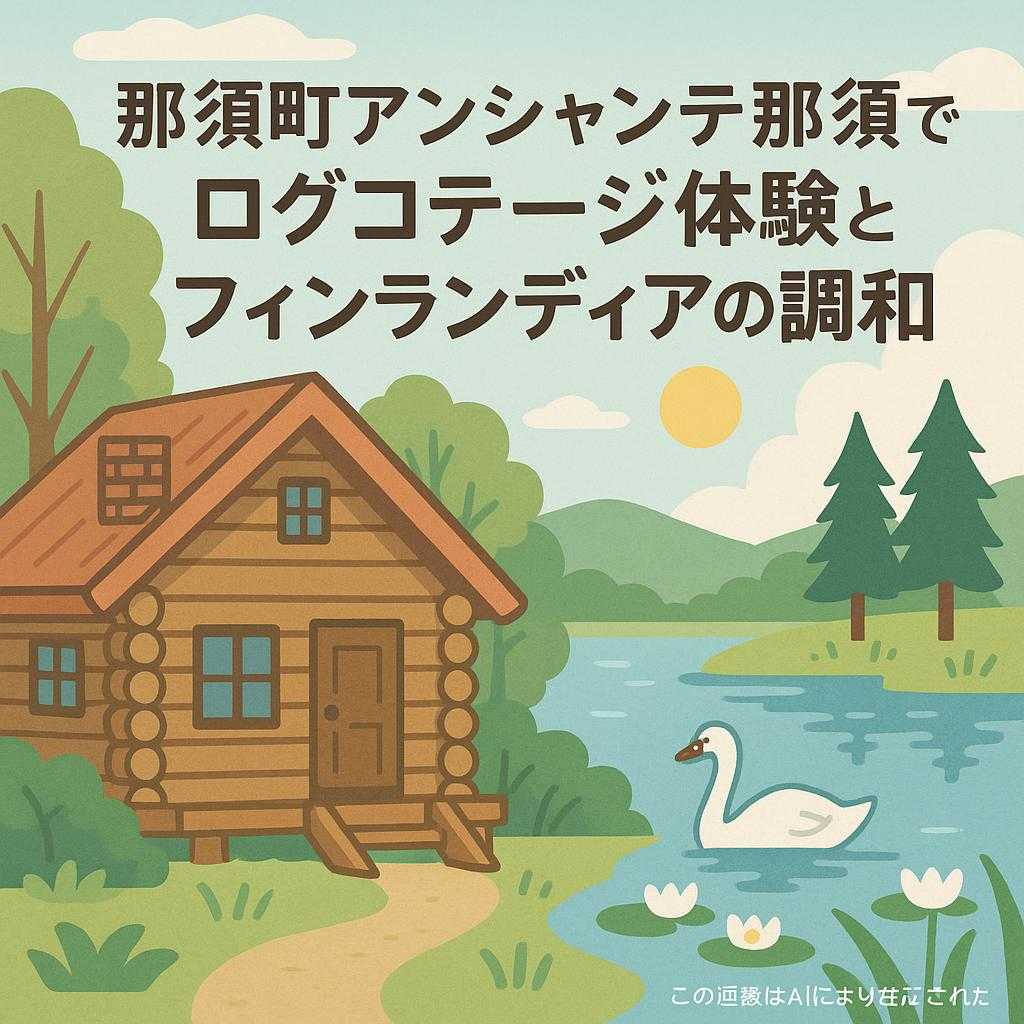 那須町アンシャンテ那須でログコテージ体験とフィンランディアの調和