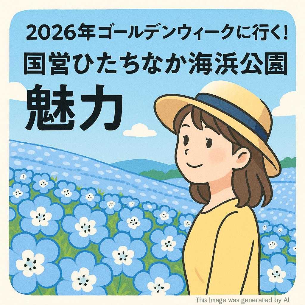 2026年ゴールデンウィークに行く！国営ひたちなか海浜公園の魅力