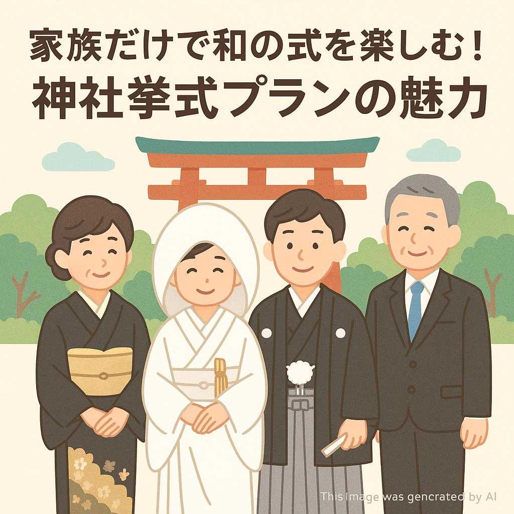 家族だけで和の式を楽しむ！神社挙式プランの魅力