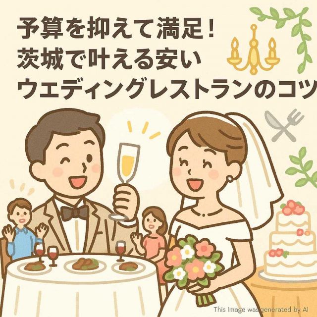 予算を抑えて満足！茨城で叶える安いウェディングレストランのコツ