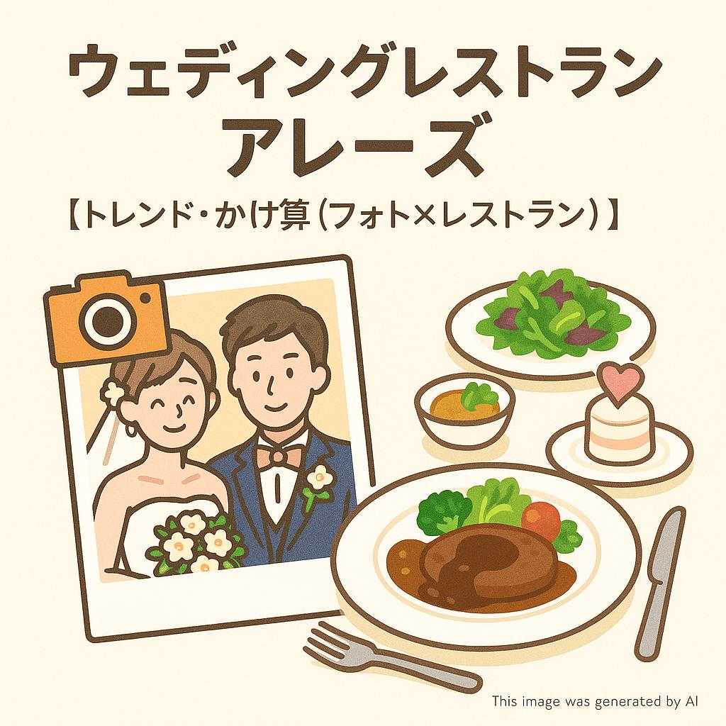 ウェディングレストランアレーズ【トレンド・かけ算（フォト×レストラン）】