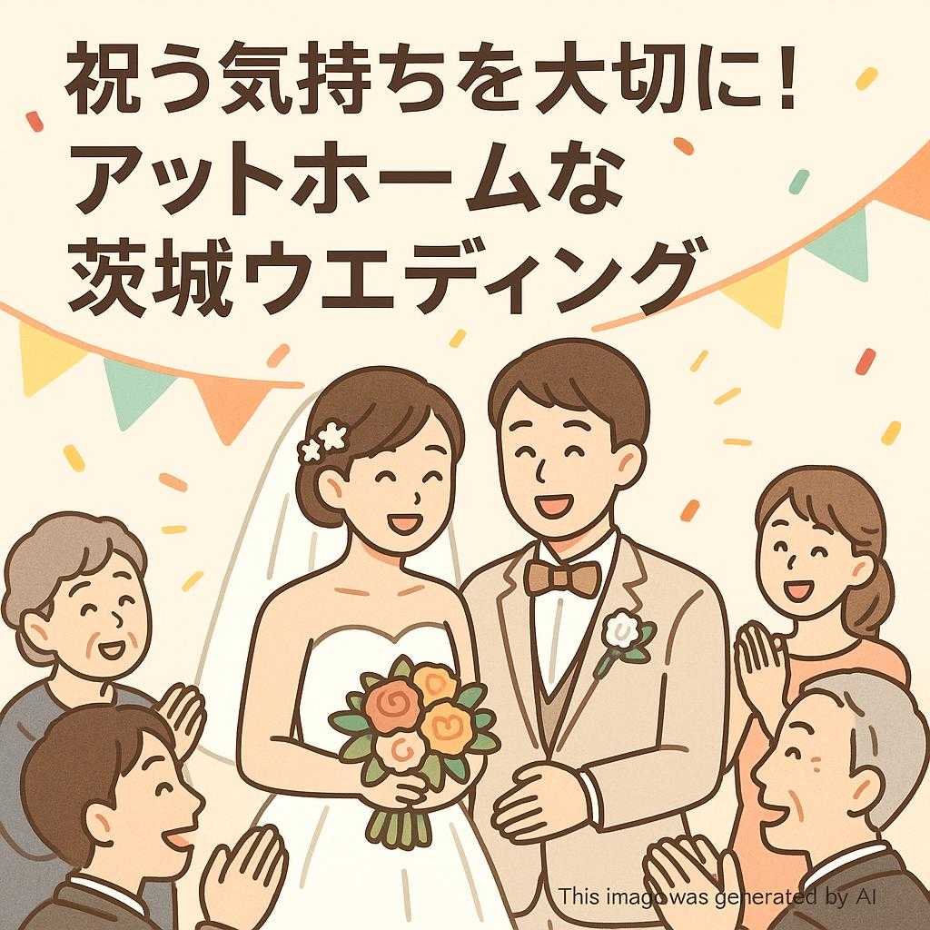 祝う気持ちを大切に！アットホームな茨城ウエディング