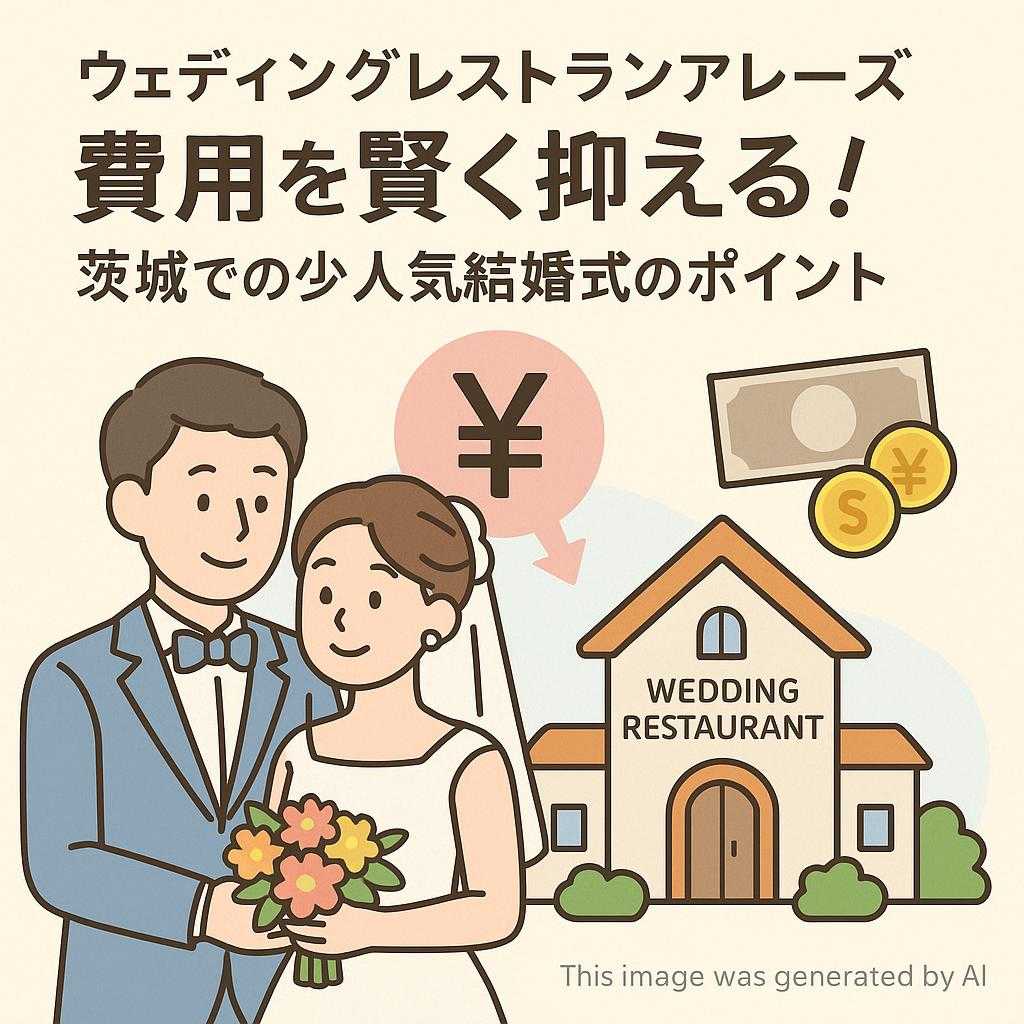 ウェディングレストランアレーズ費用を賢く抑える！茨城での少人数結婚式のポイント