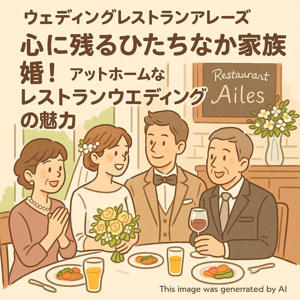 ウェディングレストランアレーズ心に残るひたちなか家族婚！アットホームなレストランウエディングの魅力