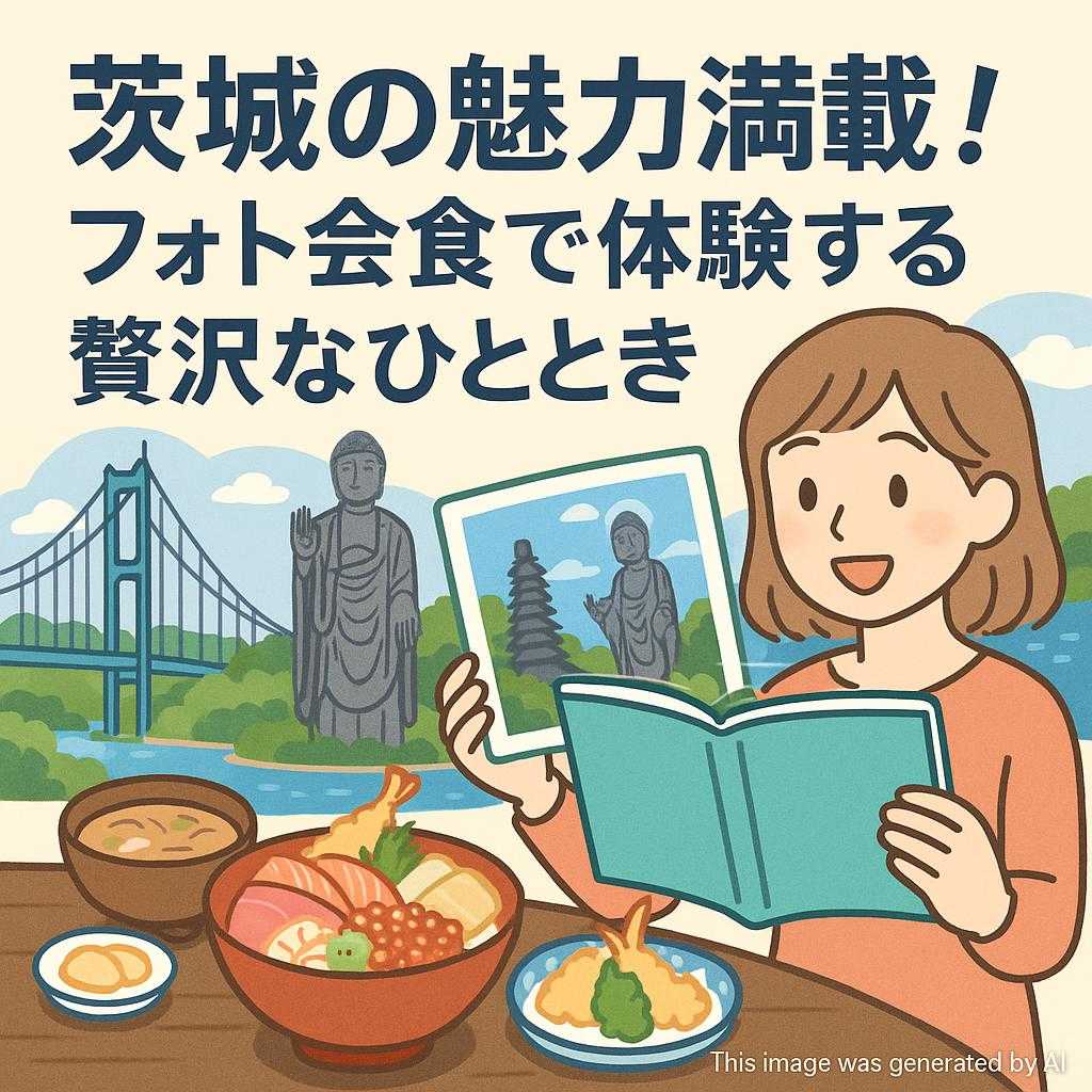 茨城の魅力満載！フォト会食で体験する贅沢なひととき